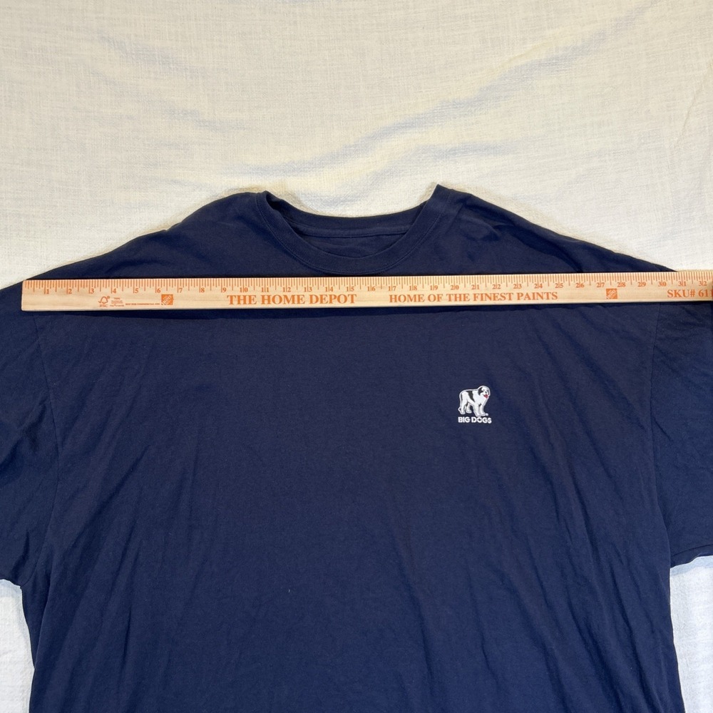 Big Dogs Men's 5XL Blue Authentic Shirt 'Attitude is Everything' 100% Cotton - Picture 5 of 8
